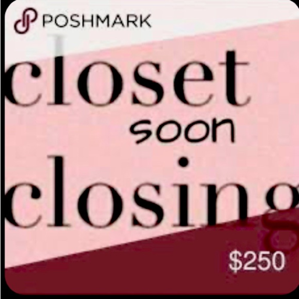 Closet Closing Soon! June 11th!